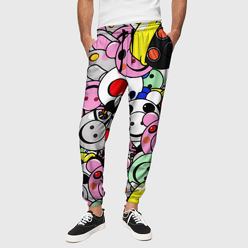 Мужские брюки ROBLOX PIGGY / 3D-принт – фото 3