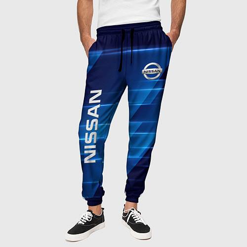 Мужские брюки Nissan / 3D-принт – фото 3