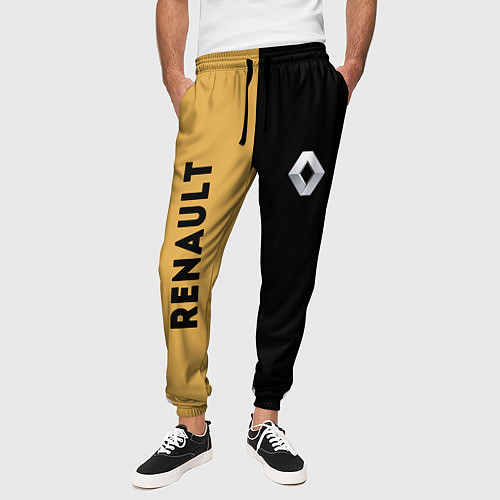 Мужские брюки Renault Passion for life / 3D-принт – фото 3