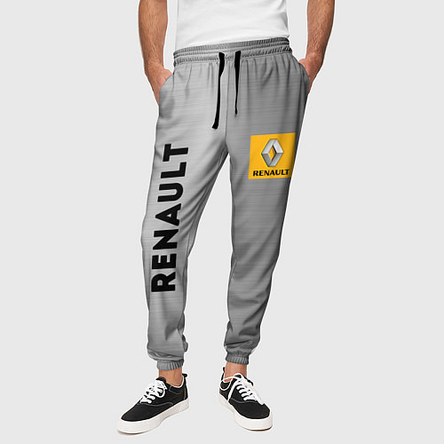 Мужские брюки Renault Сталь / 3D-принт – фото 3