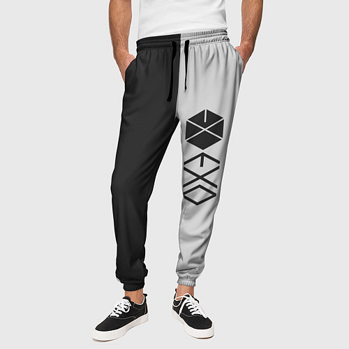 Мужские брюки EXO / 3D-принт – фото 3