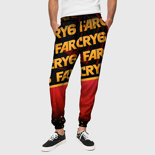 Мужские брюки Far Cry 6 / 3D-принт – фото 3