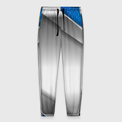 Мужские брюки 3D СЕРЕБРО BLUE LINES