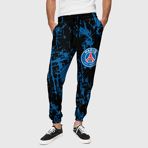 Мужские брюки Пари Сен-Жермен Paris Saint-German / 3D-принт – фото 3