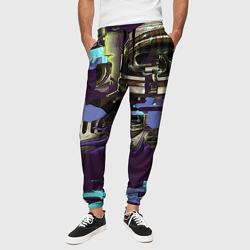 Мужские брюки Desolate Space CS / 3D-принт – фото 3
