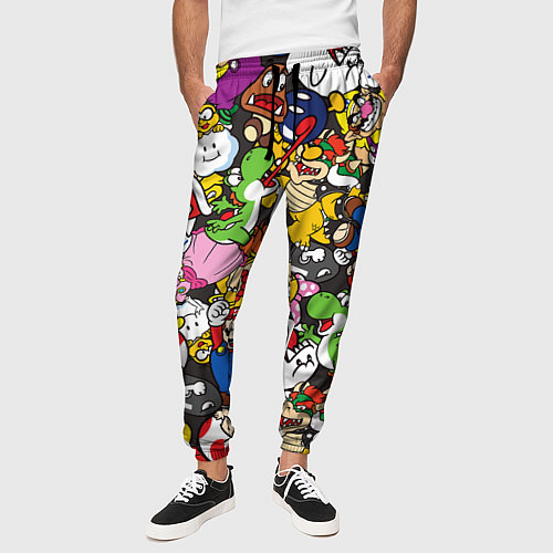 Мужские брюки Mario ALLSTARS / 3D-принт – фото 3