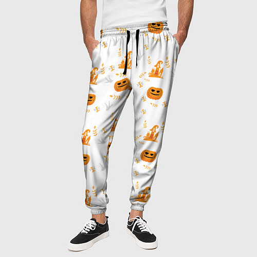Мужские брюки Patern Halloween 23 / 3D-принт – фото 3