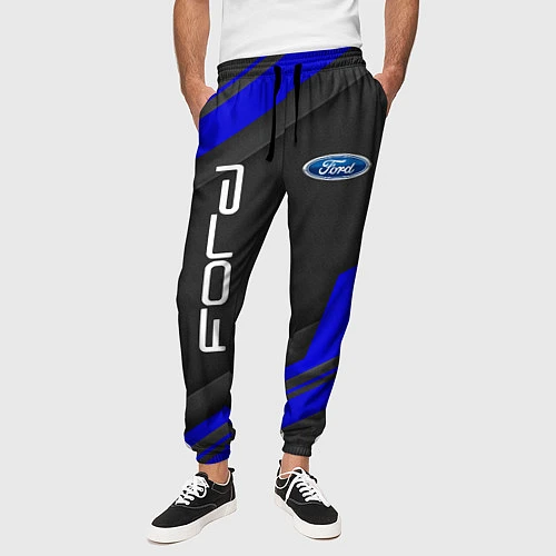 Мужские брюки Ford Форд авто / 3D-принт – фото 3