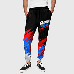 Брюки на резинке мужские RIDE OR DIE RUSSIA EXTREME, цвет: 3D-принт — фото 2