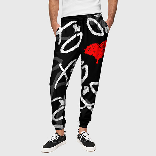 Мужские брюки The Weeknd - XO / 3D-принт – фото 3