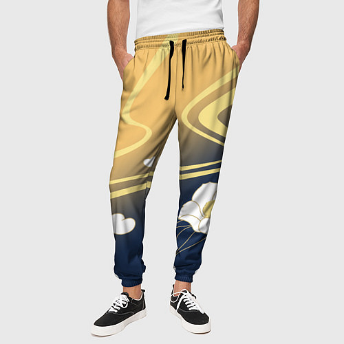 Мужские брюки КОСТЮМ АЯКИ КАМИСАТО / 3D-принт – фото 3