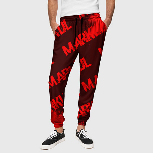 Мужские брюки Markul - Краска / 3D-принт – фото 3