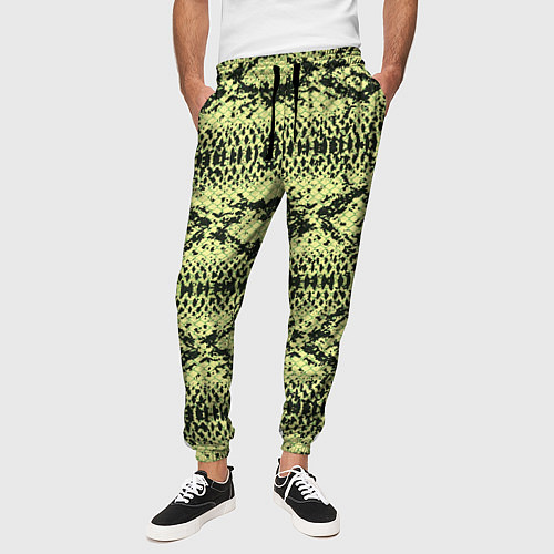 Мужские брюки Крокодиловая кожа / 3D-принт – фото 3