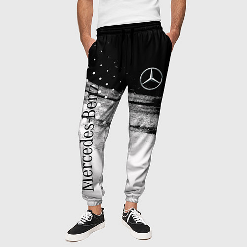 Мужские брюки Mercedes-Benz спорт / 3D-принт – фото 3