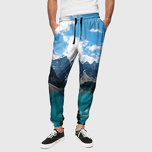Мужские брюки КанадаБанф / 3D-принт – фото 3