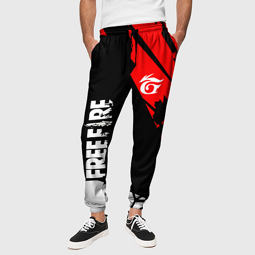 Мужские брюки FREE FIRE ФРИ ФАЕР / 3D-принт – фото 3