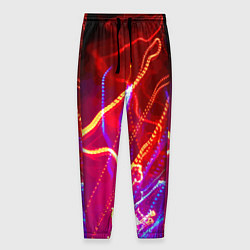 Брюки на резинке мужские Neon vanguard pattern Lighting, цвет: 3D-принт