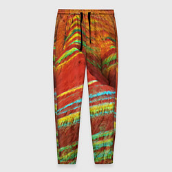 Мужские брюки Знаменитые разноцветные горы Китай