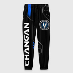 Брюки на резинке мужские CHANGAN -ЧАНГАН ТЕХНОЛОГИИ, цвет: 3D-принт
