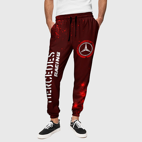 Мужские брюки MERCEDES Mercedes Racing Арт / 3D-принт – фото 3