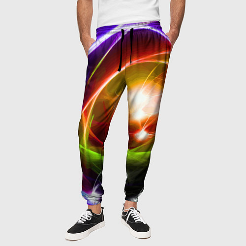 Мужские брюки Галактическое звёздное пространство Galactic Star / 3D-принт – фото 3