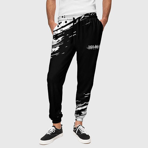 Мужские брюки Papa roach Mini Logo Grunge / 3D-принт – фото 3