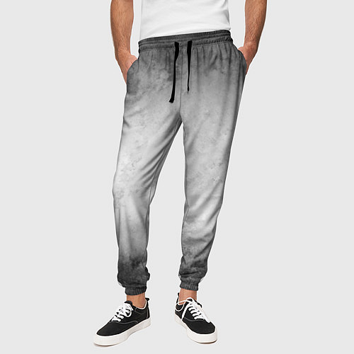 Мужские брюки Chrome texture / 3D-принт – фото 3