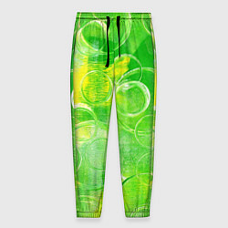 Брюки на резинке мужские Мохито освежающий, цвет: 3D-принт