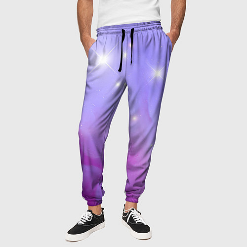 Мужские брюки Космическое одеяло / 3D-принт – фото 3