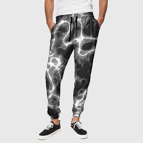 Мужские брюки Дымные корни / 3D-принт – фото 3