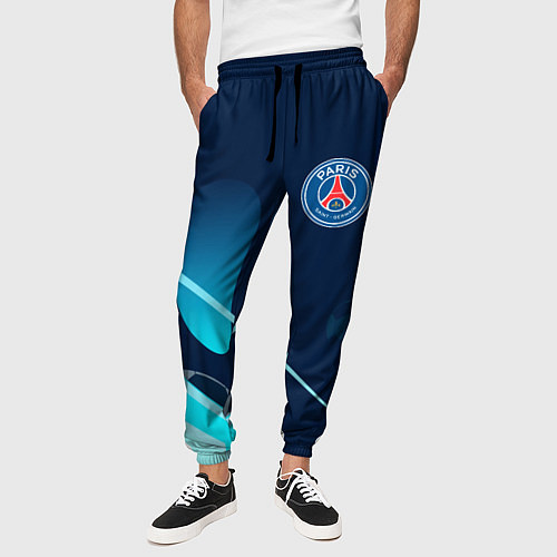 Мужские брюки Фк псж абстракция / 3D-принт – фото 3