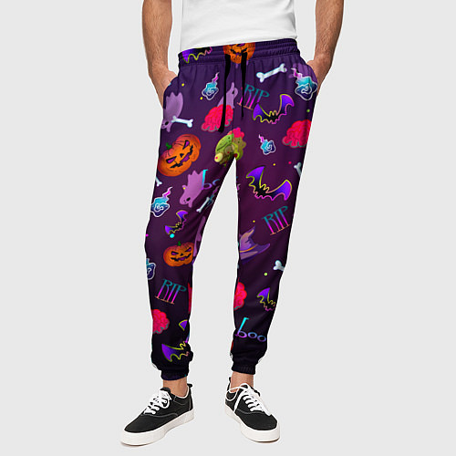 Мужские брюки Это Хэллоуин / 3D-принт – фото 3