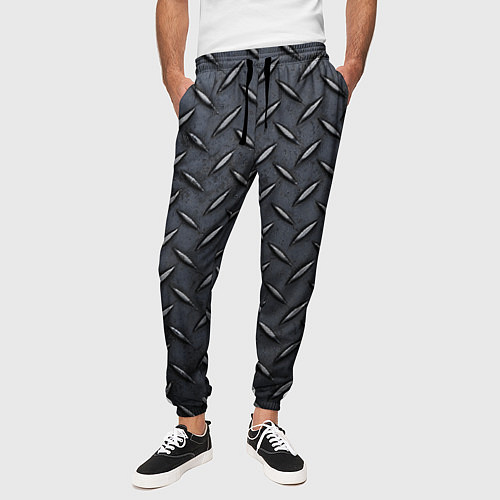 Мужские брюки Рифленая сталь / 3D-принт – фото 3
