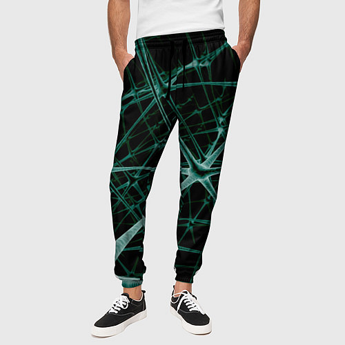 Мужские брюки Нейронная сетка / 3D-принт – фото 3