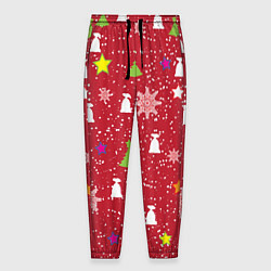Мужские брюки Red new year