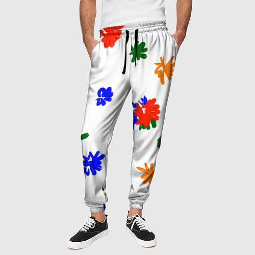 Мужские брюки Мамин художник / 3D-принт – фото 3