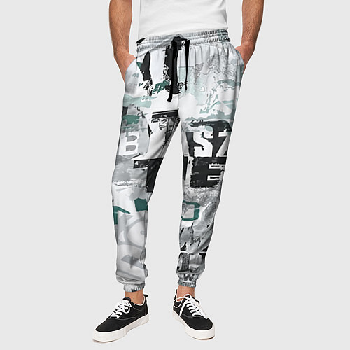 Мужские брюки Ice Tea Style / 3D-принт – фото 3