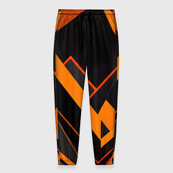 Мужские брюки Оранжевая молния: арт