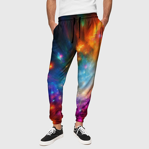 Мужские брюки Космическая многомерность / 3D-принт – фото 3