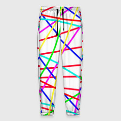 Мужские брюки Яркие цветные линии