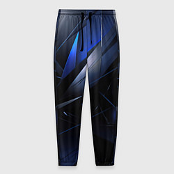 Мужские брюки Blue black background