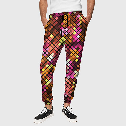 Мужские брюки Disco style / 3D-принт – фото 3