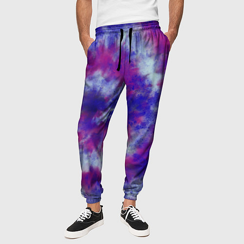 Мужские брюки Tie-Dye дизайн / 3D-принт – фото 3