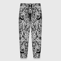 Мужские брюки Bats and moths - gothic pattern