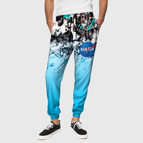 Мужские брюки Nasa space / 3D-принт – фото 3
