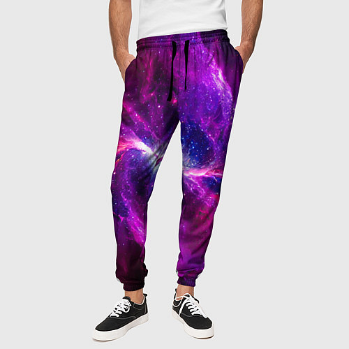 Мужские брюки Фантастическая галактика / 3D-принт – фото 3