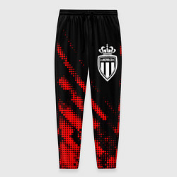 Брюки на резинке мужские Monaco sport grunge, цвет: 3D-принт