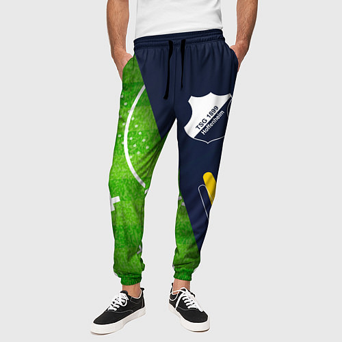 Мужские брюки Hoffenheim football field / 3D-принт – фото 3