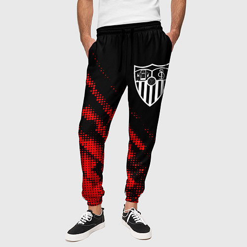 Мужские брюки Sevilla sport grunge / 3D-принт – фото 3
