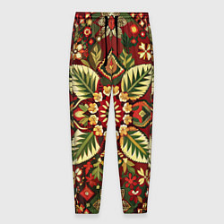 Мужские брюки Стиль советского ковра узоры и орнамент